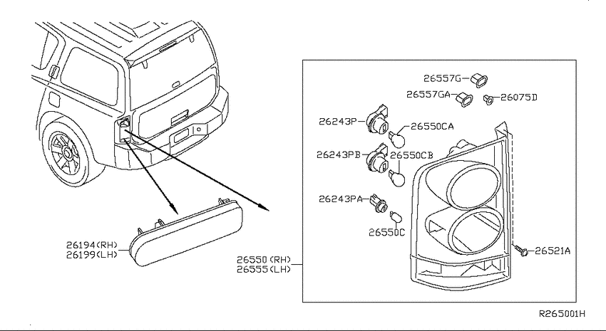 Rear combination lamp