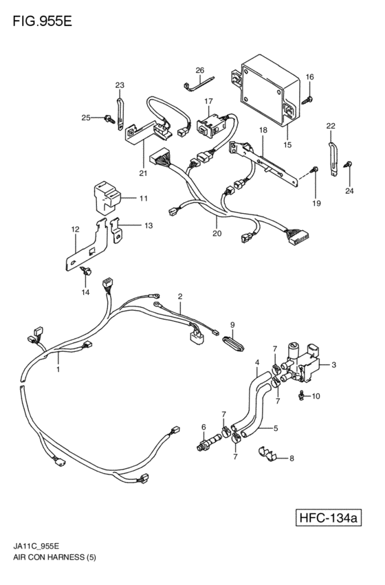 air-conditioner harness