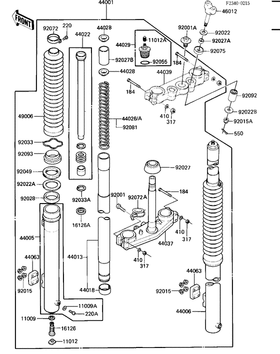 Front fork