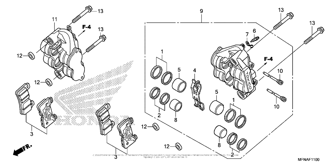 Front Brake Caliper