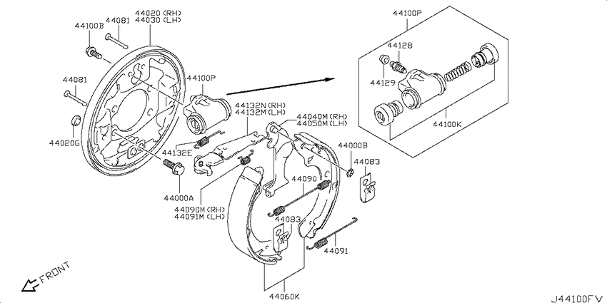 Rear brake