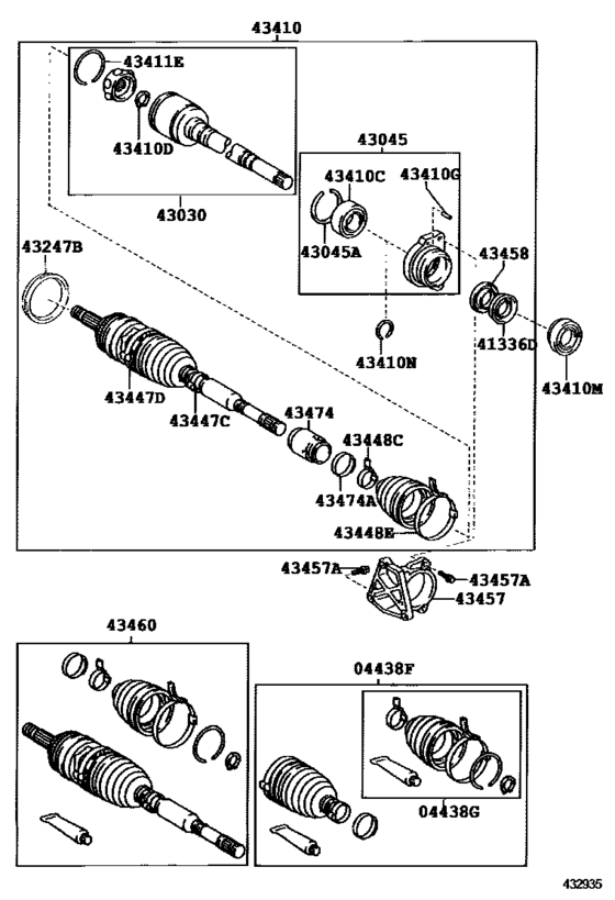 Front Drive Shaft