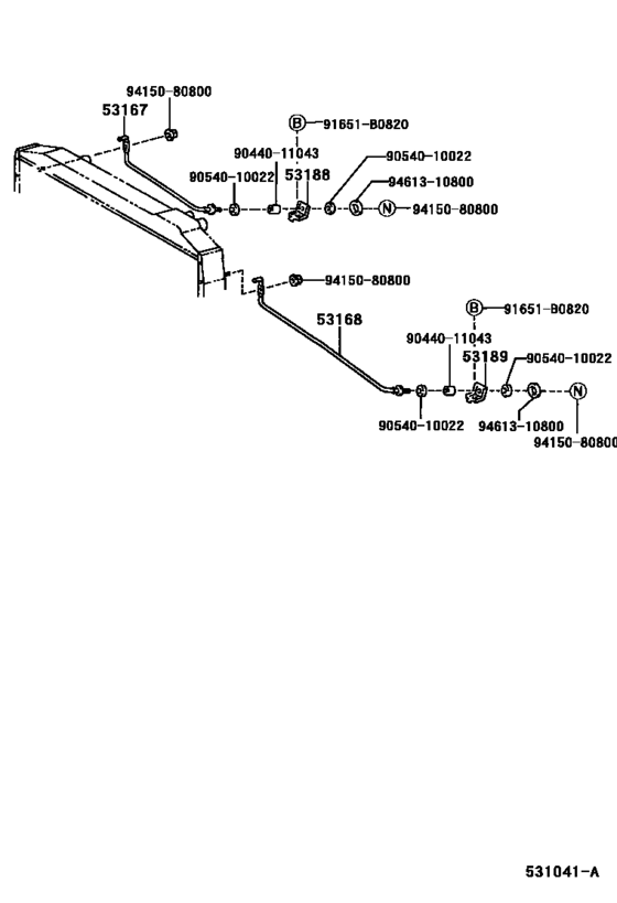 Radiator Support & Wind Guide