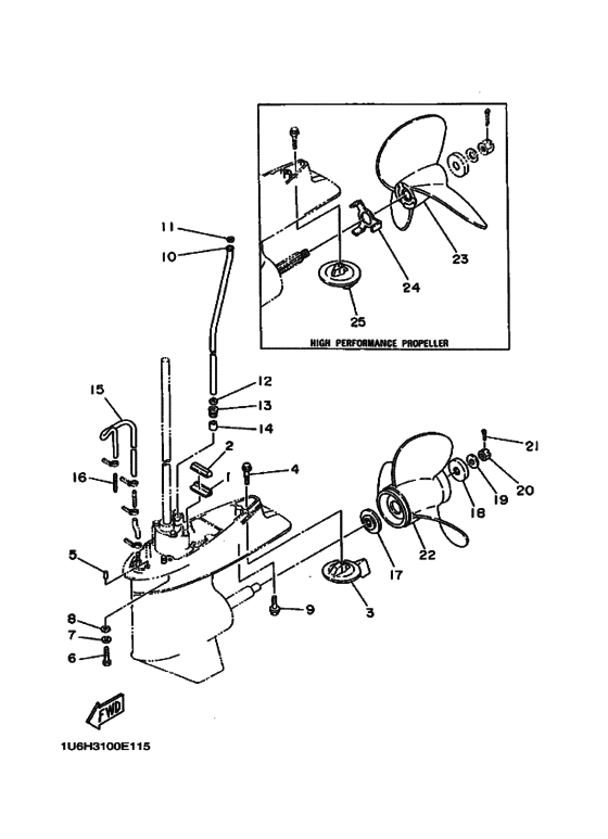 Lower casing & drive 2