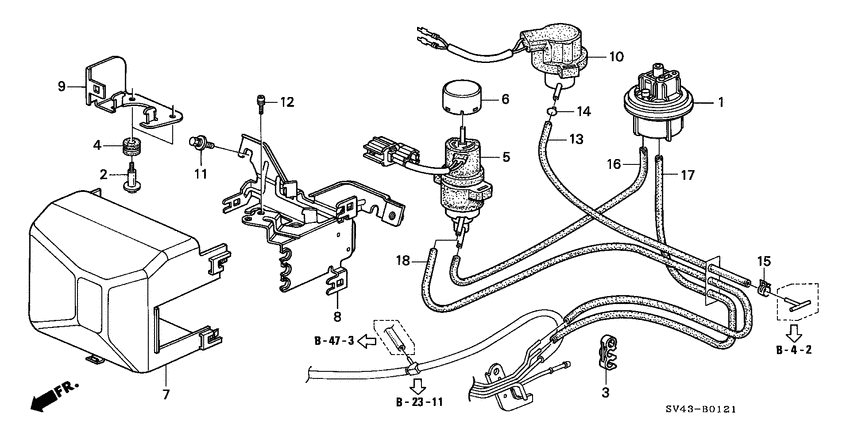 Egr control device