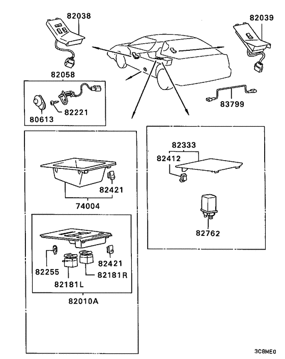 Switch & cigar lighter