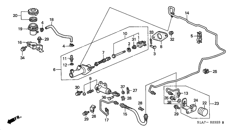 Clutch master cylinder