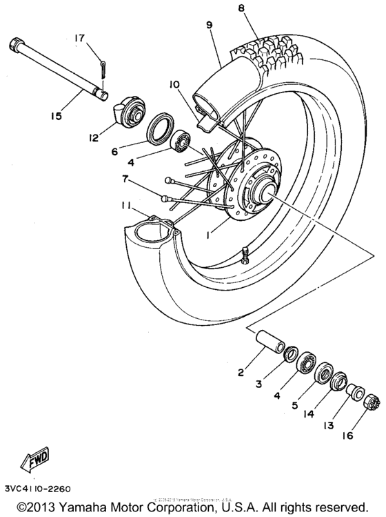 Front wheel