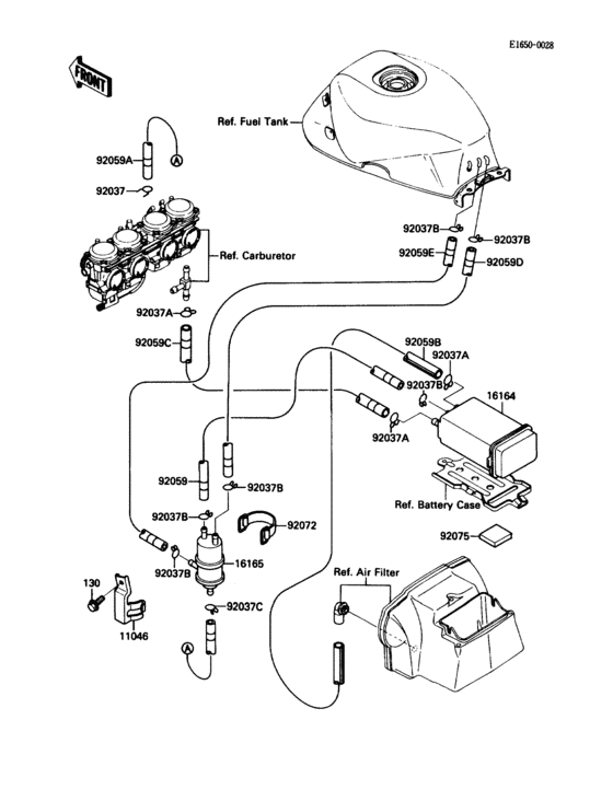 Fuel evaporative system(1/2)
