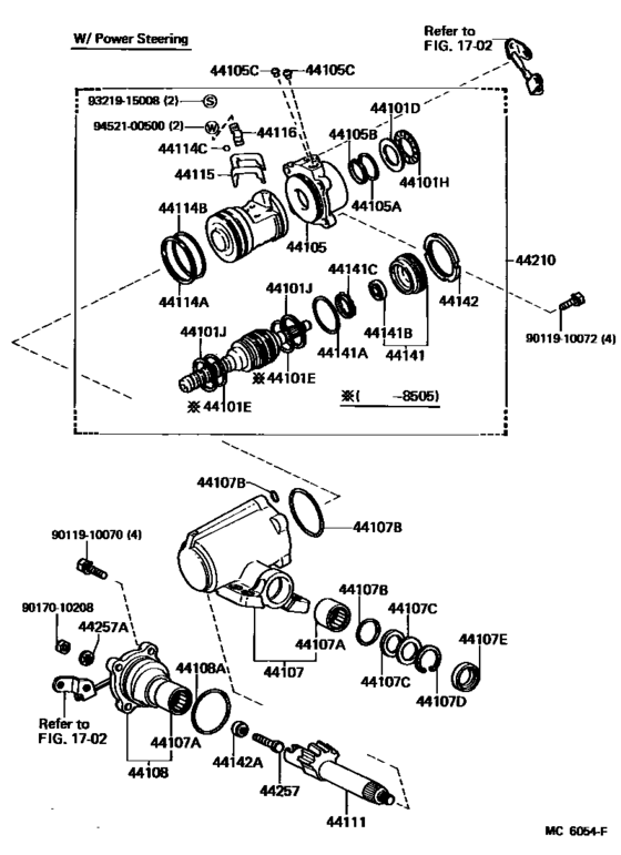 Steering Column & Shaft
