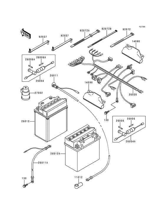 Chassis electrical equipment