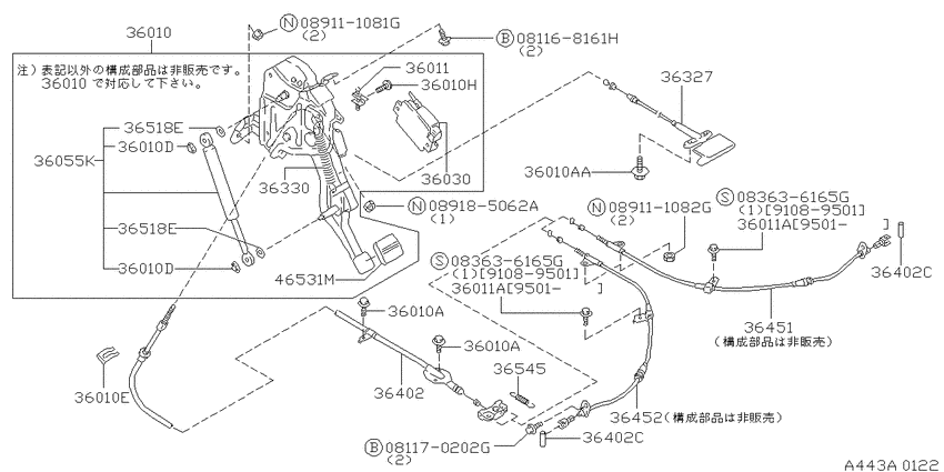 Parking brake control