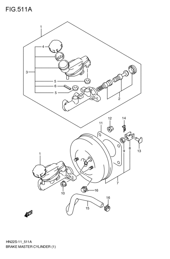 brakes master cylinder