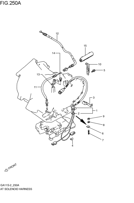 at - solenoid harness