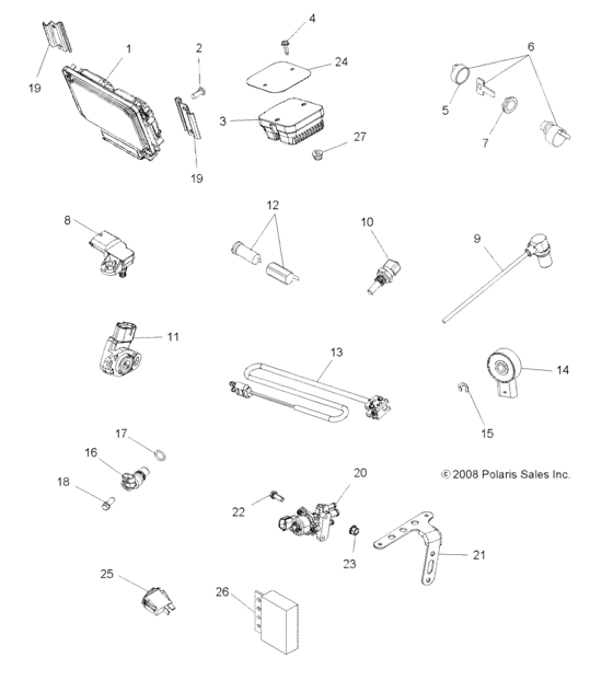 Electrical, switches, sensors, ecu and control modules