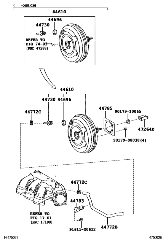 Brake Booster & Vacuum Tube