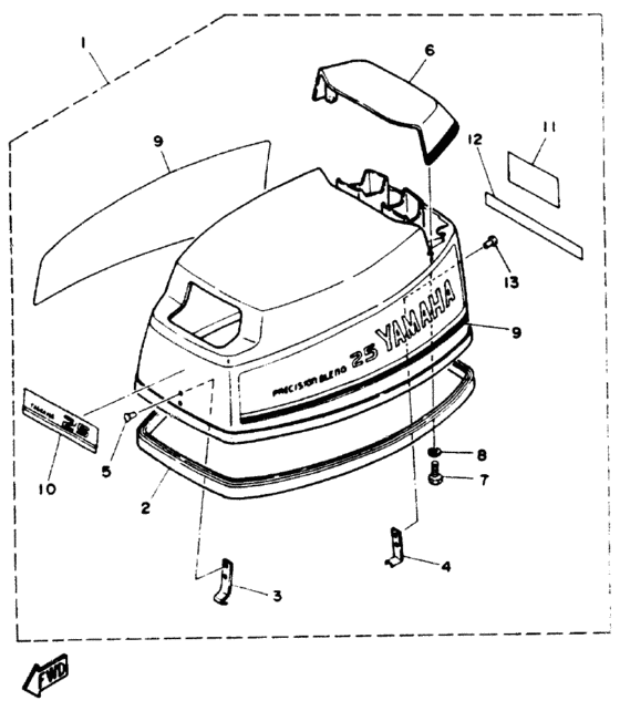 Top cowling