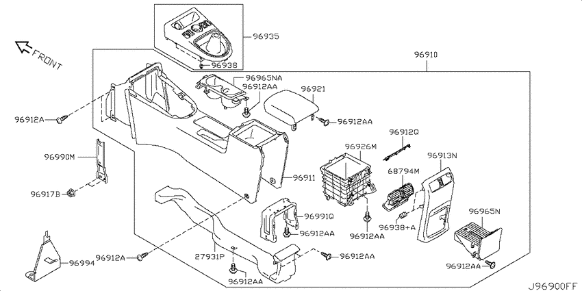Console box