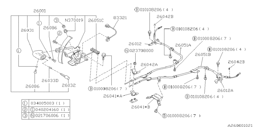 Parking brake system