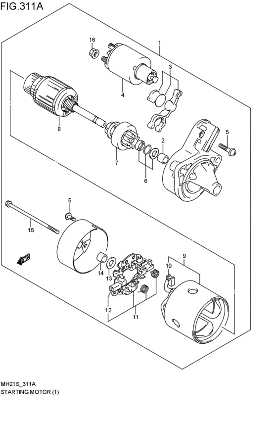 starting motor