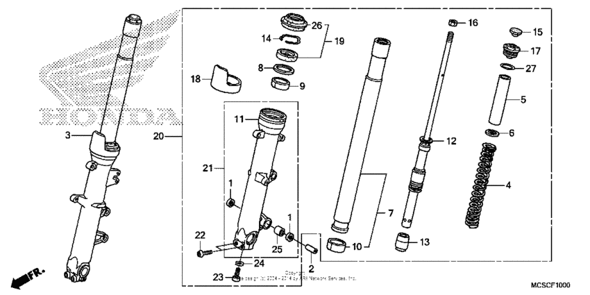 Front fork