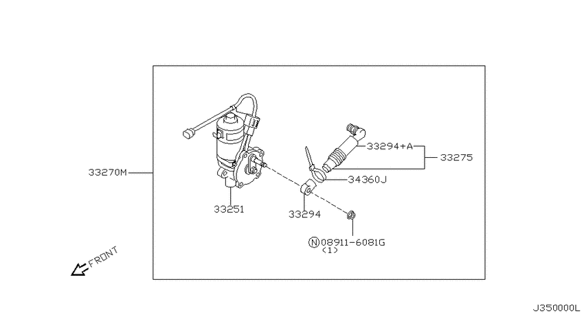 Transfer control parts