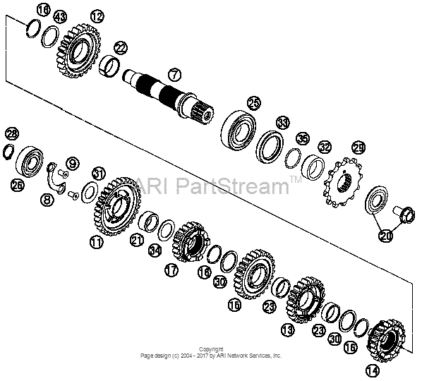 Transmission Ii - Countershaft