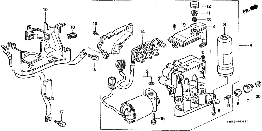 Abs modulator