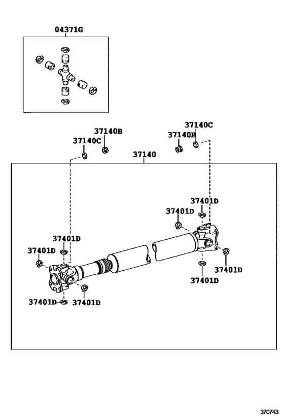 Propeller Shaft & Universal Joint