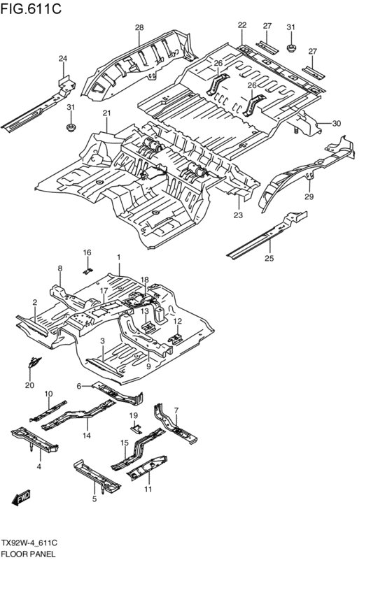 floor panel