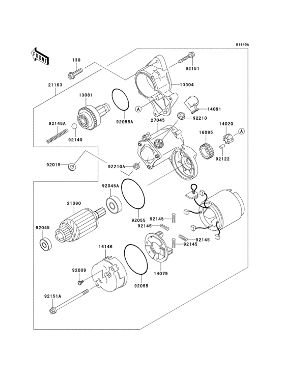 Starter motor(fd620de485833-)