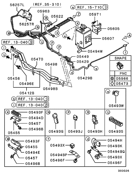 Fuel line & vapor gas control