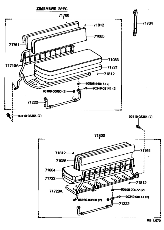 Seat & Seat Track