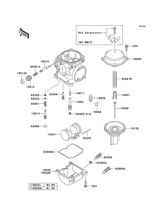 Carburetor parts