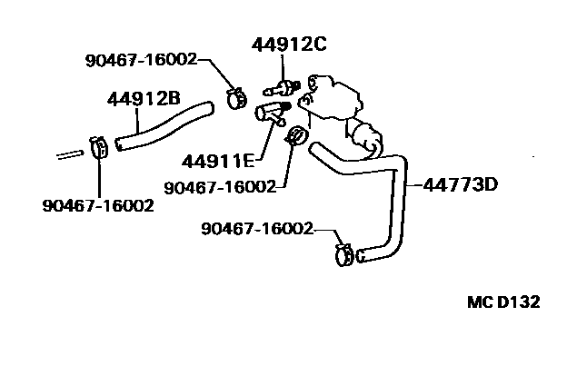 Exhaust Brake Tube & Clamp