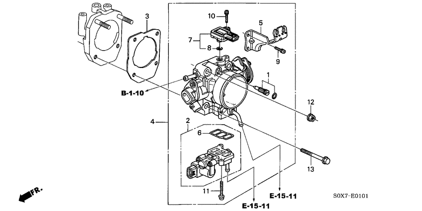 Throttle body