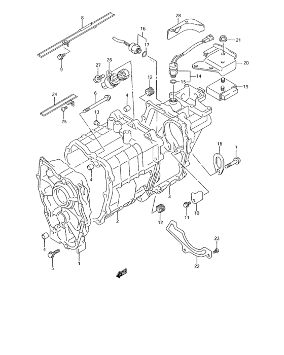 Transfer case for - Suzuki GRAND VITARA JA627W | Caribbean sales region ...