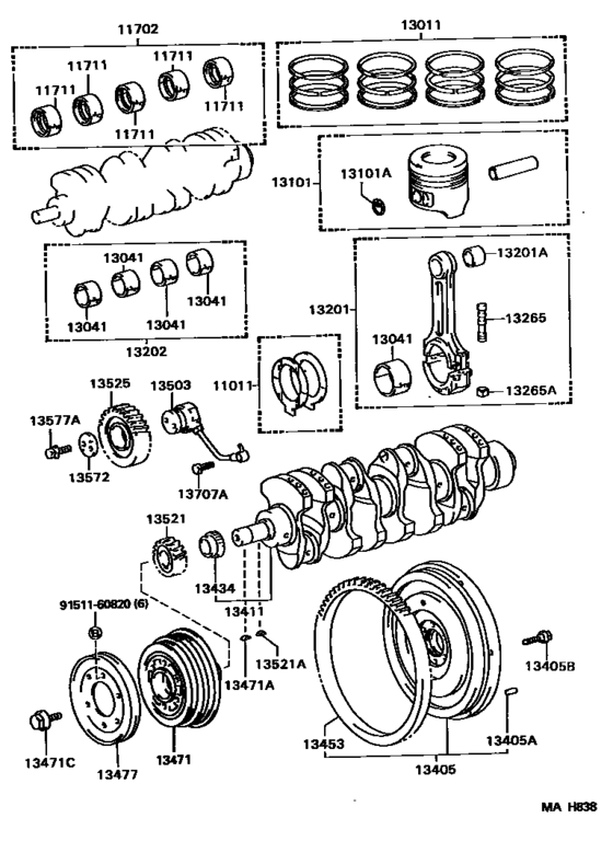 Crankshaft & Piston