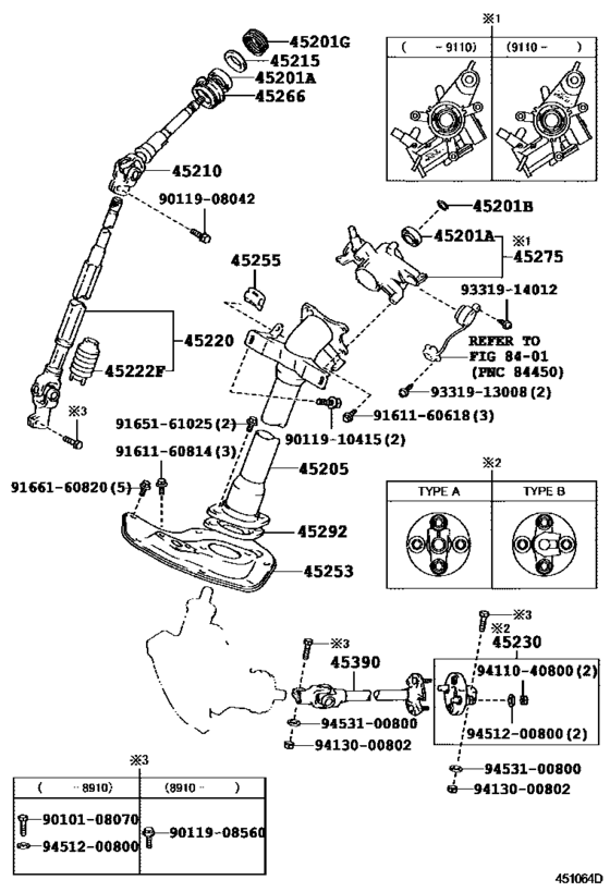 Steering Column & Shaft