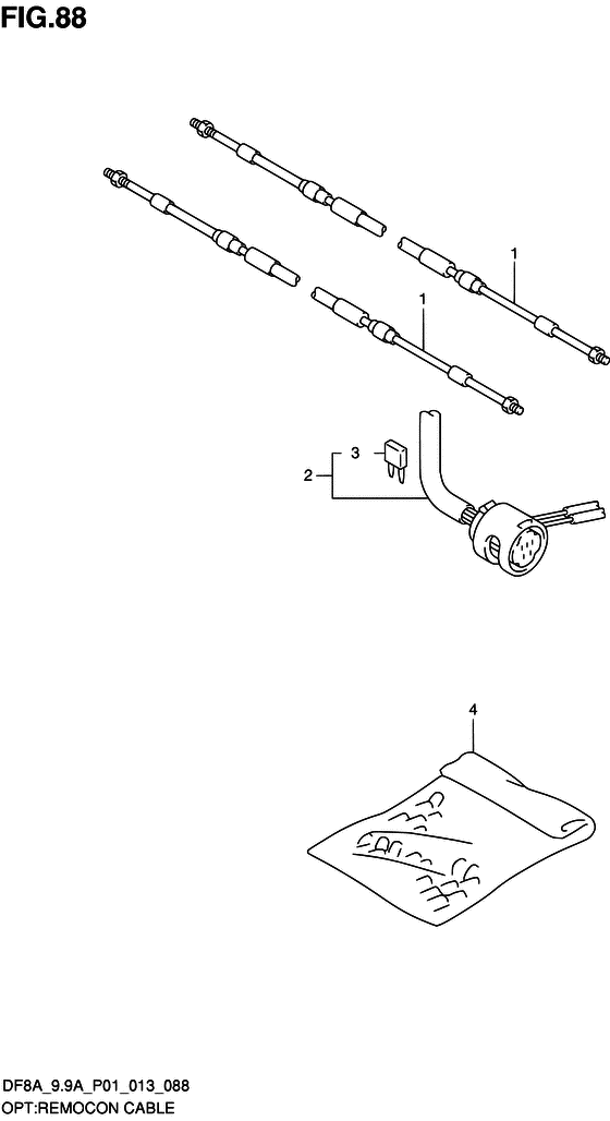 Opt:remocon cable