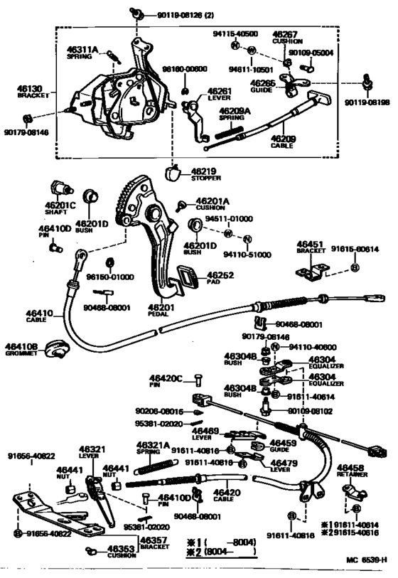 Parking Brake & Cable