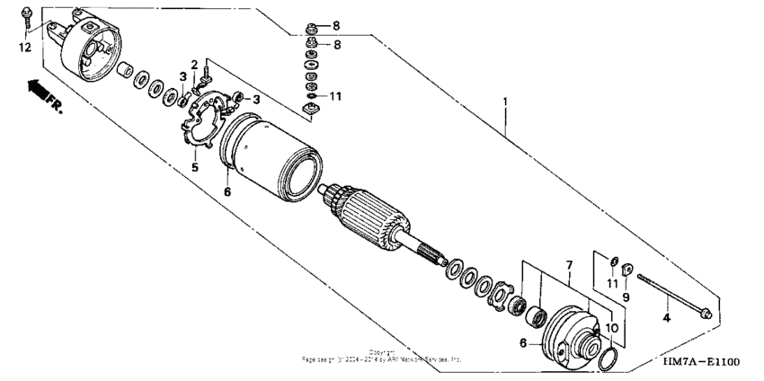 Starter motor
