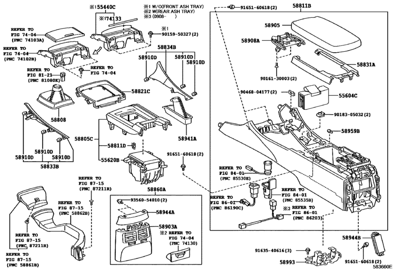Console Box & Bracket