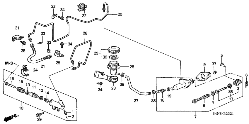 Clutch master cylinder