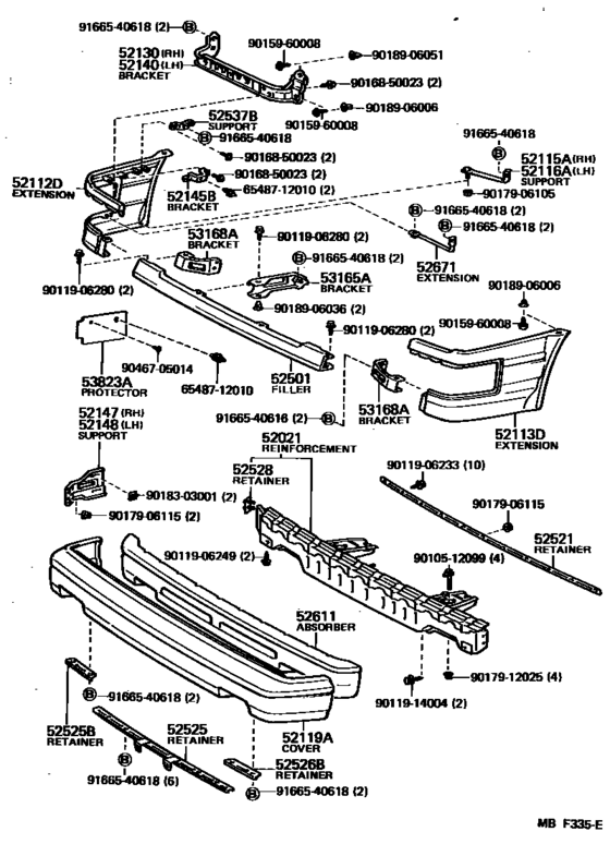 Front Bumper & Bumper Stay