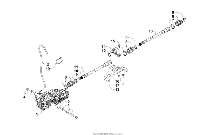 Front Drive System Assembly
