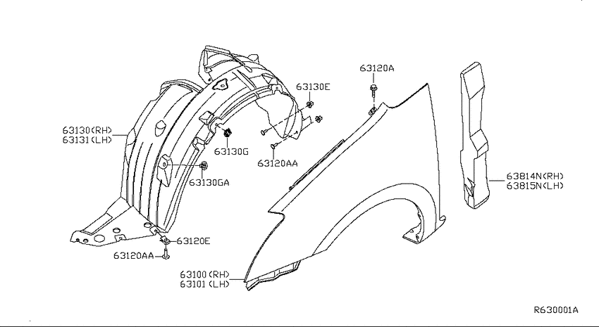 Front fender & fitting
