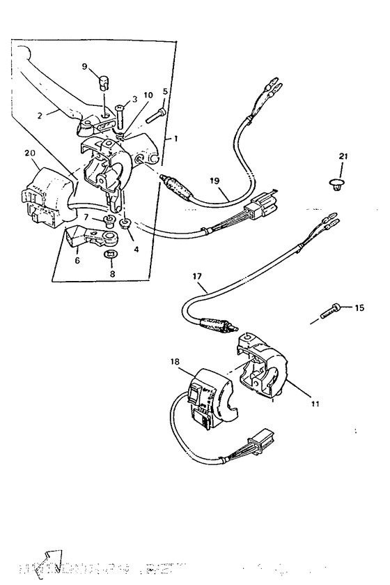 Handle switch & lever