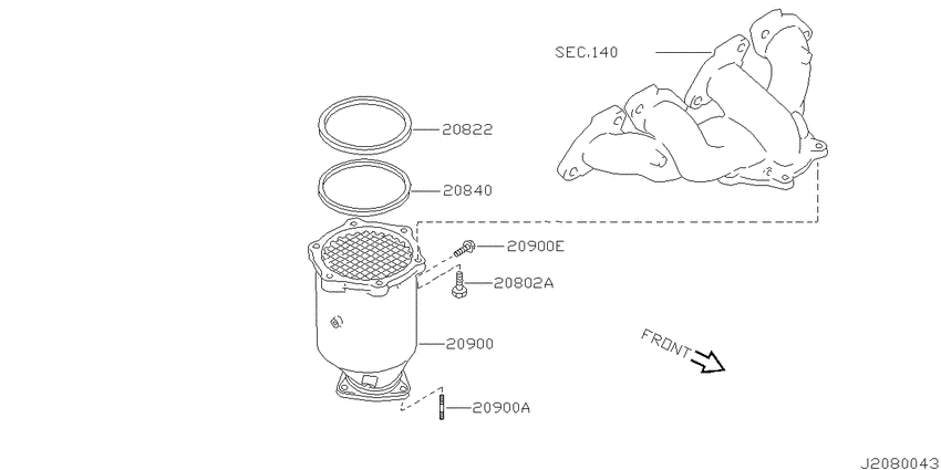 Catalyst converter