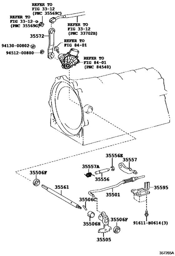 Throttle Link & Valve Lever (Atm)